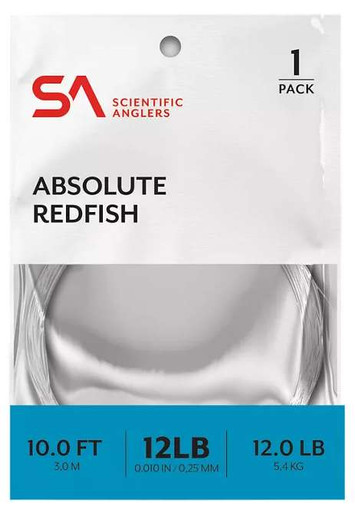 Scientific Anglers Absolute Redfish Leader - 10ft 20lb - TackleDirect