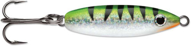 VMC Rattle Spoon - 1/8oz - Yellow Perch- TackleDirect