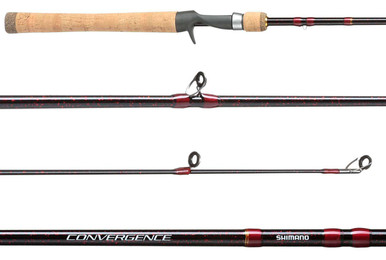 shimano convergence graphite rod cvs-l106l-2 Convergence, Freshwater, Spinning, 6'6", Medium Light, 1 pcs, (CVS66MLD) Fishing : Sports & Outdoors species performance in any environment Shimano Convergence D CVC66M2D Casting