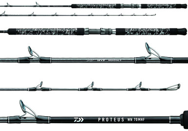 Daiwa PRWNC76XHF Proteus WN Camo Conventional Rod - TackleDirect
