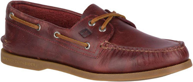Sperry Authentic Original 2-Eye Orleans Boat Shoe - Oxblood 14M display picture 1