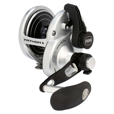Penn FTHII25NLD2LH Fathom II Lever Drag Reel - TackleDirect