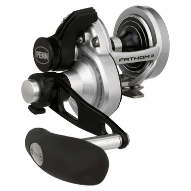 PENN FATHOM II FTHII15XNLD2LH ベイトリール Penn FTHII15LD2 Fathom II Lever Drag Reel - TackleDirect