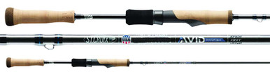 st croix avid x spinning rods Series Stainless Steel ring and frame material Hot Product Press: St. Croix