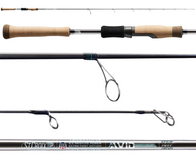 St. Croix ASWS71MF Avid Walleye Spinning Rod - TackleDirect