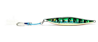 Mustad Daggerman Jig 100g – Esco Verticale Ponderata Per Tonni E Ricciole (Color Cotton Candy) - 4