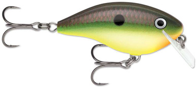 Rapala Ott's Garage Slim 06 Fishing Lure - Copper Green Shad Color For Freshwater Bass