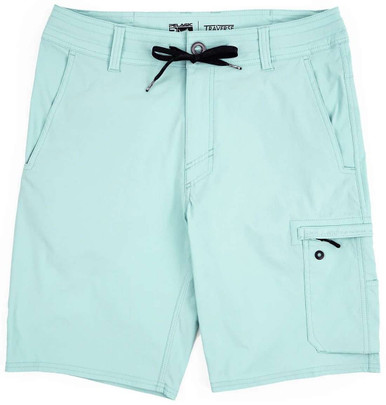 SHORT DE PÊCHE SHARKSKIN ELITE PELAGIC - Marine Corail - Nouméa