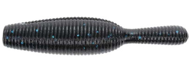 Yamamoto Yamatanuki - 3.5in - Black w/ Large Blue Flake - TackleDirect