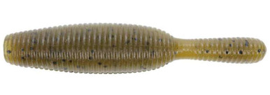 Yamamoto Yamatanuki - 2.5in - Grn Pumpkin w/ Blk FLK - TackleDirect