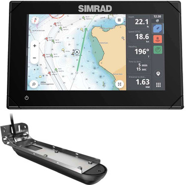 Simrad NSX 3007 Combo Active Imaging 3-in-1 Transducer - TackleDirect