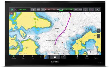 Garmin GPSMAP 27in Premium Chartplotters - TackleDirect