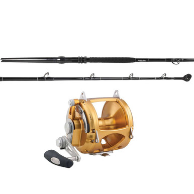 130 lb fishing line reel 130lb bent butt Special Rod and combo “giants” Outstanding control at boat side! Bullbuster Braided Fishing Line -130