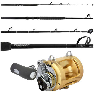 best rod for shimano tiagra 50 TackleDirect TDPS645080WTSIN Platinum Hook Standup / Shimano TI50WLRSA  Tiagra Combo