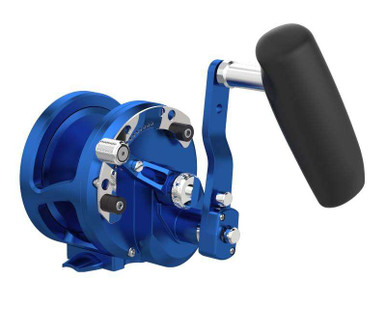 avet 5.3 1 lever drag conventional reel blue SXJ G2 Single Speed Left Hand / Silver Reliable Avedrag dry carbon fiber drags for superior stopping power Avet JX G2 6/3 2-Speed