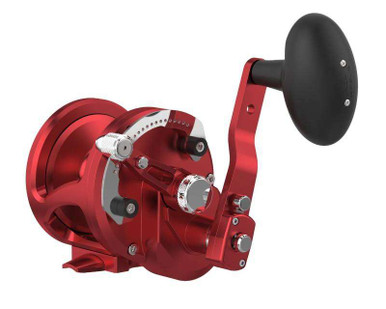 【新品】AVET JX 6/3 RH Avet JX 6/3 MC Raptor Plus RH Lever Drag Conventional Reel - Red