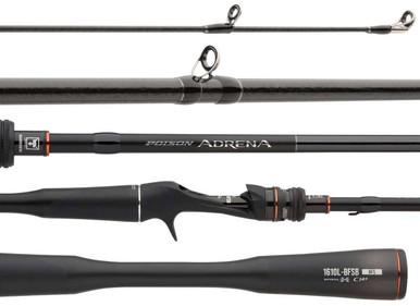 Shimano PAD172MHGB Poison Adrena B Casting Rod - TackleDirect