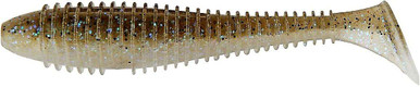 Keitech Fat Swing Impact Swimbait - 3.3 Inch Electric Shad Soft Plastic Lure