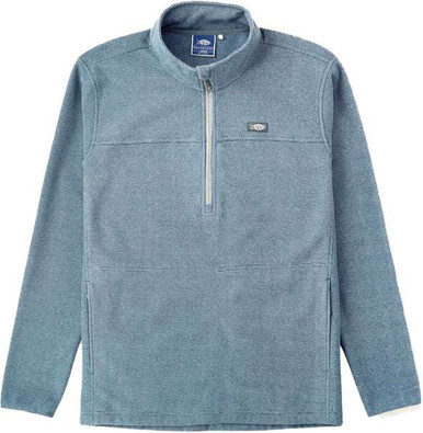 Aftco Sentinel 1/4 Zip Pullover Bering Sea Heather M - TackleDirect