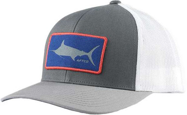 Aftco Tracker Trucker Hat - Charcoal - TackleDirect