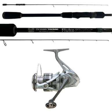 Shimano Nasci FC NAS2500HGFC / OTI Fluke Master FM581MHS Spinning