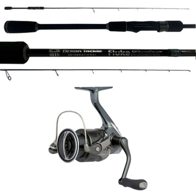 Shimano Stella FK STL2500HGFK / OTI Fluke Master FM581MHS Spinning