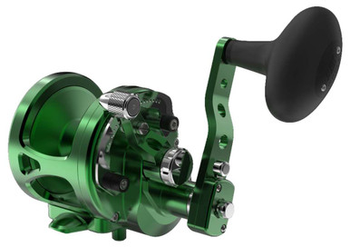 Avet MXJ 6/4 G2 RH-GR 2-Speed Reel Green - TackleDirect