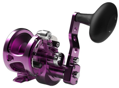 Avet SXJ 6/4 G2 MC RH-PU 2-Speed Reel Purple - TackleDirect