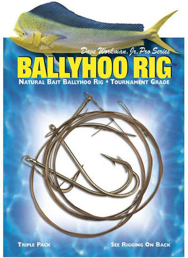 Boone Ballyhoo Rig 6/0 Hook 3pk - Main Image
