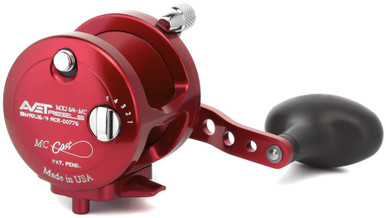 Avet MXJ 6/4 MC 2-Speed Lever Drag Casting Reel - Red