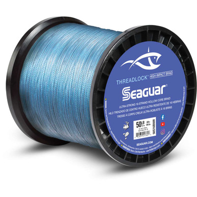 Seaguar Threadlock Braided Fishing Line Blue 600 Yards main image 1