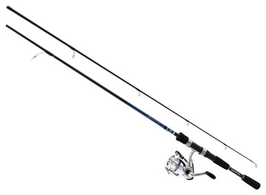 daiwa d wave spinning combo reel mdldwa50-3bi g1002m D-Wave DWB50-B/F1002M 10' Dwb-B Amd Fiberglass Rod Combos Sports & Outdoors running performance of a three D-SHOCK SPINNING COMBO - 2BB