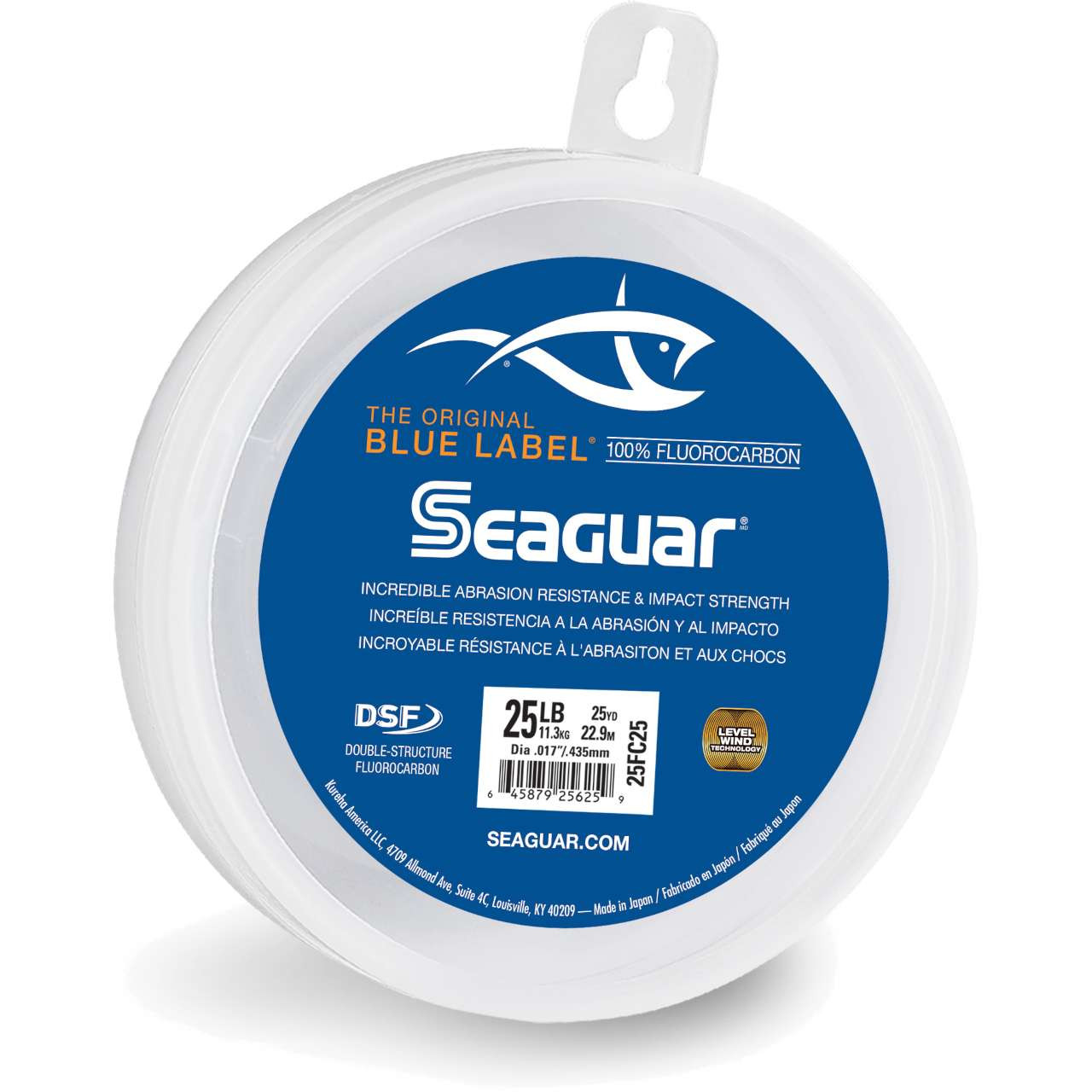 Seaguar Fluorocarbon Leader 25yd Leader Material