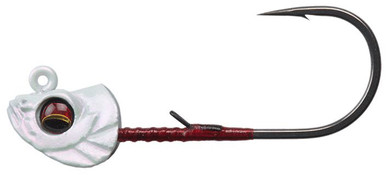 Megabass Okashira Jig Head - 1/8oz - Spawn Kill - TackleDirect