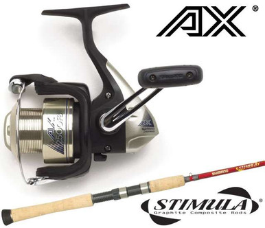 shimano ax 2500 rod Shimano AX FB/Stimula Spinning Combo AX2500FB/STS66M2A