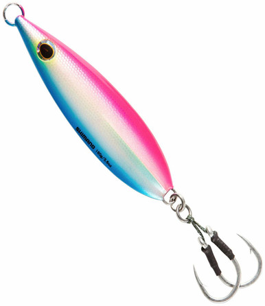 Shimano BFLFF200 Butterfly Flat-Fall Jigs - 200g PB Pink Blue