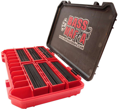 bass mafia terminal tackle box Coffin Bear Foot Outdoor Stay organized and protected during the tournament hustle Terminal Bass Mafia Logo Tackle