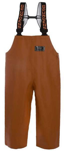 Pantalon Bavoir De Pêche Imperméable Grundéns Herkules 16 Taille L Orange - Neuf