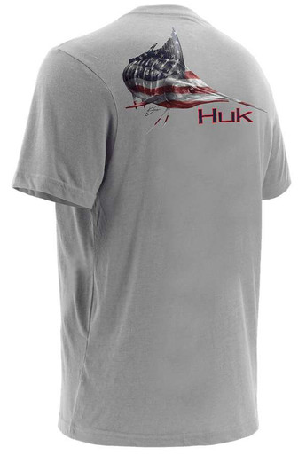 HUK KC Scott Performance Tee, Maglietta da Pesca da Uomo a Maniche Corte