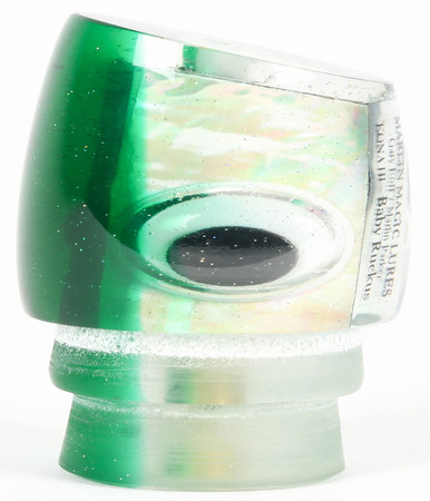 Marlin Magic Baby Ruckus Trolling Lure Head - Green Back