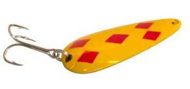 5 diamond fishing lure Baits 4.5" Bladed Frenzy Umbrella Rig durable construction ensures you can use them for multiple fishing trips Len Thompson Original Series Lure