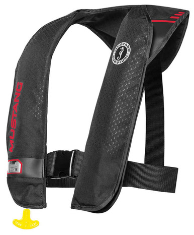 Mustang MD2016 MIT 100 Inflatable Automatic PFD Black/Red