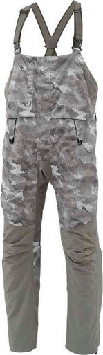 Simms 11244-091 Challenger Bib - Hex Camo Boulder - X-Large