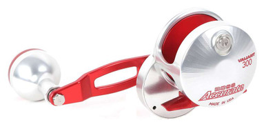 Accurate BV-300C Boss Valiant Reel w/ Clicker - Red/Silver