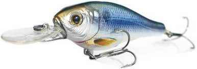 LIVETARGET Lures Threadfin Shad Crankbait S75M Medium Dive 3in