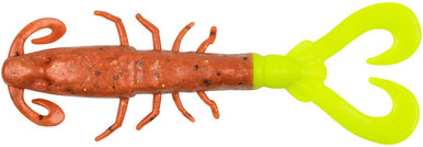 Berkley Gulp! Mantis Shrimp Bait - 3" New Penny/Chartreuse Fishing Lures (6 Pack)