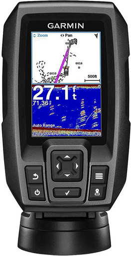 garmin striker fish finders 4cv with Transducer, 4" GPS Fishfinder with CHIRP Traditional and ClearVu Scanning Sonar Transducer and Built In Quickdraw Contours beam Transducer is compact Garmin STRIKER Vivid 9sv Fishfinder