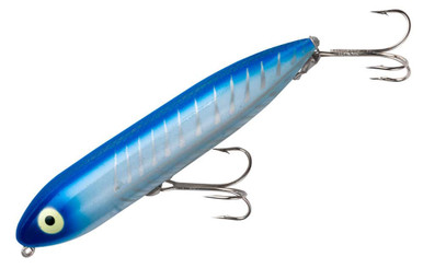 12 inch zara spook fishing lure Heddon Saltwater One Knocker Spook-Bone First introduced in 1939 Zara Spook fishing lure's history