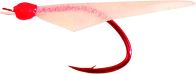 Daiichi D03R Bleeding Sabiki Rig - Red Head/White - 8 - TackleDirect