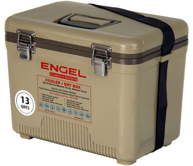 Engel UC13-T Cooler/Dry Box 13Qt Tan